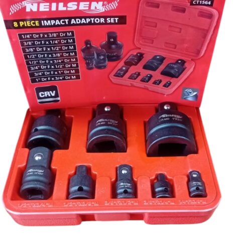 NEILSEN 8 PIECE IMPACT ADAPTOR SET