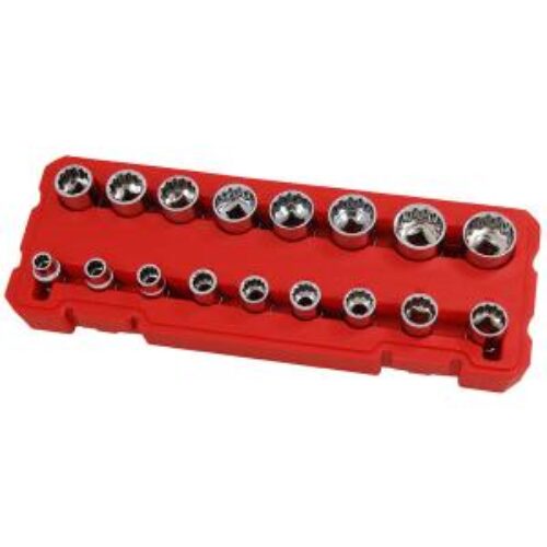 Socket Set – 17 Piece 3/8inch Drive In Bmc