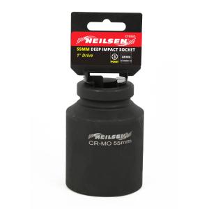 Impact Socket 1 Inch Dr Deep - 55mm