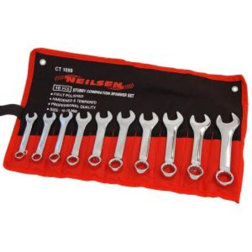 Spanner Set – 10 Piece Stubby
