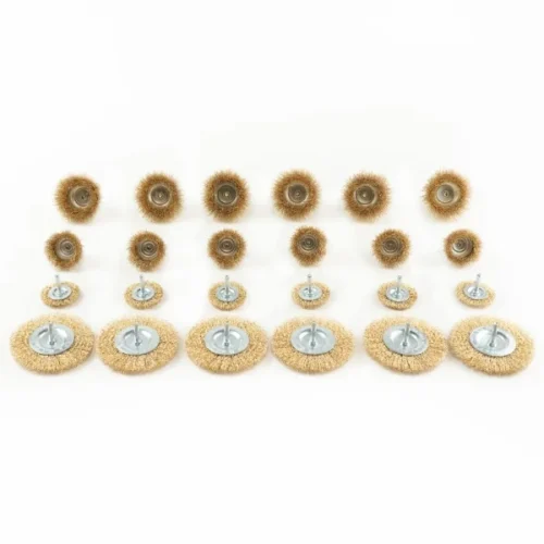 24PC ROTARY WIRE BRUSH SET