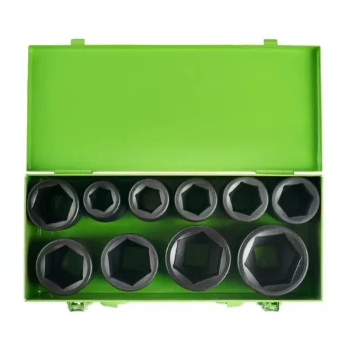 10PC 1″ DR 6PT DEEP IMPACT SOCKETS DS1103